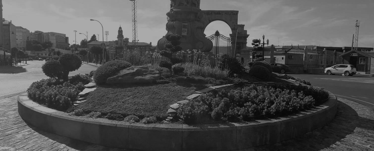 jardín plaza de españa marin